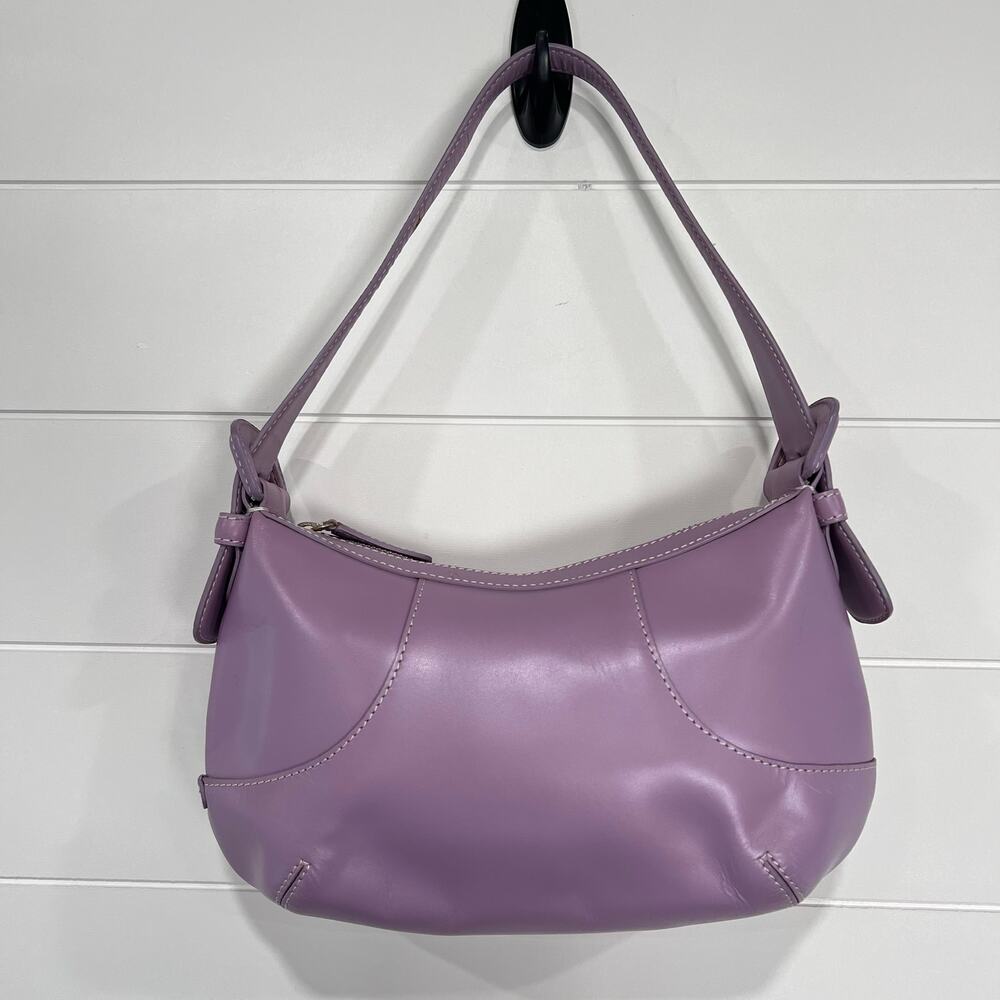 Cole Haan Vintage Mini Bucket Lavender Purse Shoulder Bag Biltmore Collection